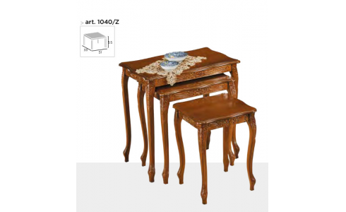 Art.1040Z asztalka szett a Lineaflex Olasz Bútoráruház kínálatából. Budapesten ingyenes házhoz szállítással!