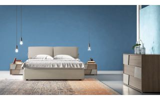Orme Lenox hálószoba kompozíció kompletten vagy egy-egy eleme (ágy, éjjeliszekrény...) megvásárolható a Lineaflex Olasz Bútoráruház és Ágybetét Stúdióban.