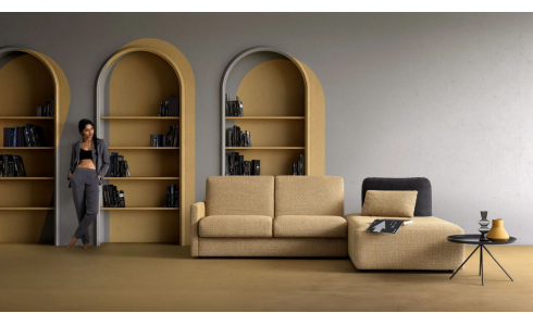 Sax 13 nyitható ülőgarnitúrák – amikor a kanapé valódi ággyá válik.
13 cm vastag matraccal a kompakt kényelemért.