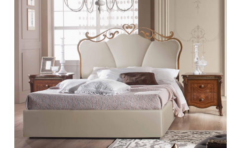 Margherita ágyneműtartós ágy ugyan klasszikus, de az új trendeket keresők is megtalálhatják benne a harmóniát az egyedi anyagok kombinációjában. Az egyszerű, ívelt fejvéget kovácsoltvas motívum szegélyez. Budapesten ingyenes házhoz szállítással.