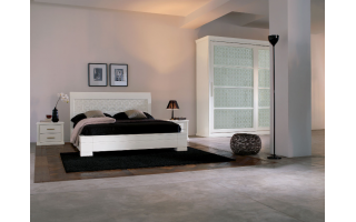 Egle lux AB08 ágy tömörfából készül az olasz asztalos mesterek hagyományait követve.