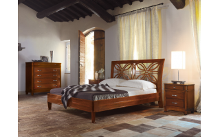 Liala AG16 ágy tömörfából készül az olasz asztalos mesterek hagyományait követve.