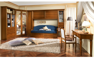 Nostalgia 4 tradicionális olasz gyerekbútor, ágy, elemes szekrénysor és pipere asztal megvásárolható a Lineaflex Olasz Bútoráruház és Ágybetét Stúdióban.