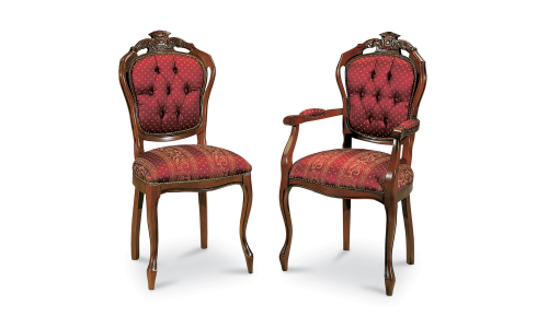 104. Veneziano szék csodás faragással többféle szövettel rendelhető.