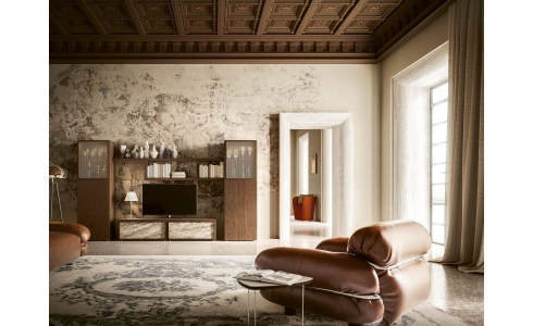 San Michele  modern olasz nappali szekrénysorok gazdag választéka. Megvásárolható  a Lineaflex Olasz Bútoráruházban.