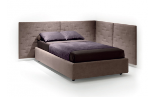 Criss cross 2 kreatív ágy a szivárvány minden színében, számtalan szövettel, többféle ágyszerkezettel, ágylábbal és panelekkel rendelhető.