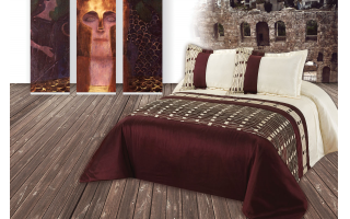 Kiváló minőségű textileket (ágynemű huzatok, lepedők, plédek) kínálunk a modern és klasszikus ágyainkhoz.