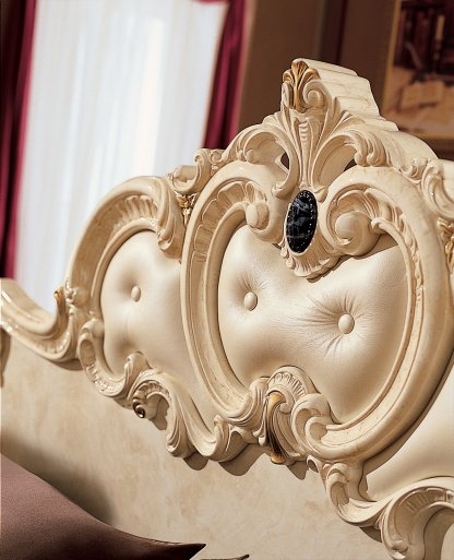 Barocco Ivory magasfényű ágy 3