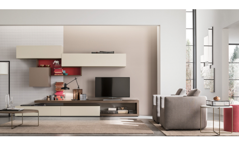 Maronese 2110 design nappali összeállítás, különféle színekben rendelhető.