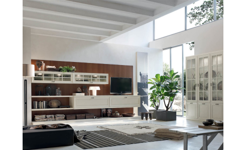 Murano 455 klasszikus nappali bútor kompozíció több színben rendelhető a Lineafllex Olasz Bútoráruházban.