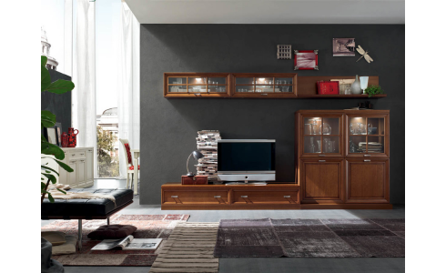 Murano 456 klasszikus olasz nappali bútor kompozíció több színben rendelhető a Lineafllex Olasz Bútoráruházban.