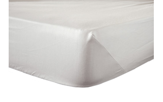 Vastag szálú tiszta pamut anyagból készült, elasztikus sarkú matracvédő.