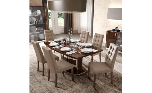 Modern stílusú magasfényű étkező-nappali bútorcsalád prémium minőségben.