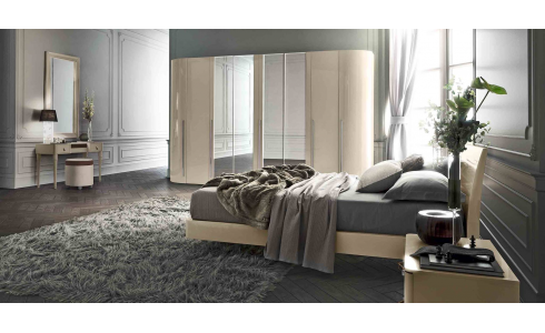 Altea hálószoba 5 magasfényű modern design bútor közvetlenül Olaszországból.