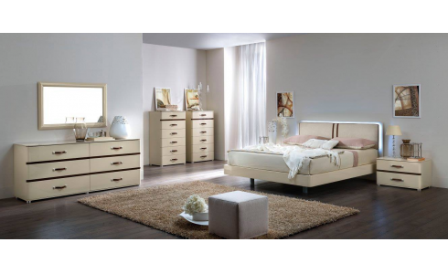 Altea hálószoba 6 magasfényű modern design bútor közvetlenül Olaszországból.