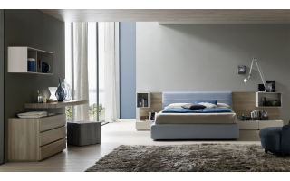 Orme Infinito hálószoba kompozíció kompletten vagy egy-egy eleme (ágy, éjjeliszekrény...) megvásárolható a Lineaflex Olasz Bútoráruház és Ágybetét Stúdióban.