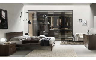 Orme Trend hálószoba kompozíció kompletten vagy egy-egy eleme (ágy, éjjeliszekrény...) megvásárolható a Lineaflex Olasz Bútoráruház és Ágybetét Stúdióban.