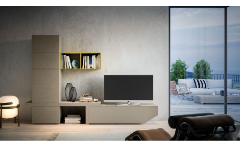 Az Orme legújabb Light kollekciójának elemeiből összeállított modern elemes nappali bútorkompozíció. Megrendelhető a Lineaflex Olasz Bútoráruházban.