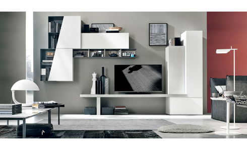 Exkluzív modern nappali bútor gazdag szín és elemválasztékkal. Megrendelhető a Lineaflex Olasz Bútoráruházban.
