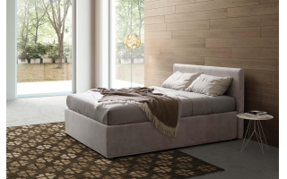 Perla kárpitozott ágy teljesen egyszerű, letisztult fejvéggel rendelkező termék, melyet többféle színben és méretben rendelhet.