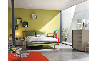Nuvola modern olasz kárpitos ágy többféle színben és szövettel rendelhető bútoráruházunkban.