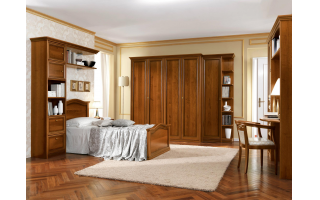 Nostalgia 10 tradicionális olasz hálószobabútor, ágy, elemes szekrénysorok és szék megvásárolhatók a Lineaflex Olasz Bútoráruház és Ágybetét Stúdióban.