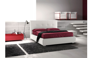 Essential modern olasz kárpitos ágy több színben, több kárpitkategóriában rendelhető bútoráruházunkban.