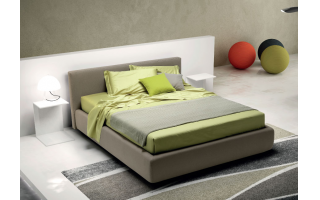 Happy modern olasz kárpitos ágy több színben, több kárpitkategóriában rendelhető bútoráruházunkban.