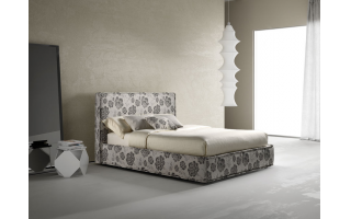 Mat.2 modern olasz kárpitos ágy több színben, több kárpitkategóriában rendelhető bútoráruházunkban.