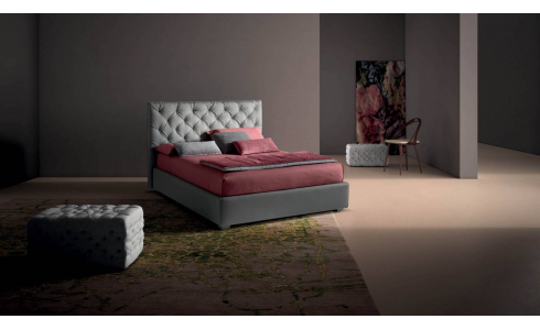 Tender modern olasz kárpitos ágy több színben, több kárpitkategóriában rendelhető bútoráruházunkban.